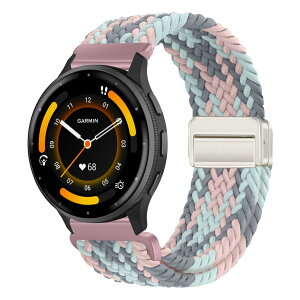 �y���������z[KeeFos] 22mm �o���h Garmin Venu 4 45mm/Venu 3 45mm/2/Forerunner 570 47mm/265/255/Vivoactive 4/Active�Ή� �����o���h �i�C�����f�� ���C�o�b�N�� �}�O�l�b�g���o�b�N�� �ւ��x���g �L�k�� �T�C�Y���� 