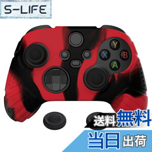 �y���������zeXtremeRate PlayVital Guardian��Xbox Series X/S�R���g���[���[�ɑΉ��p�A���`�X���b�v�V���R�[���J�o�[�X�L���A�u���b�N�̐e�w�O���b�v�L���b�v�t���AXbox Core���C�����X�R���g���[���p