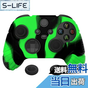 �y���������zeXtremeRate PlayVital Guardian��Xbox Series X/S�R���g���[���[�ɑΉ��p�A���`�X���b�v�V���R�[���J�o�[�X�L���A�u���b�N�̐e�w�O���b�v�L���b�v�t���AXbox Core���C�����X�R���g���[���p
