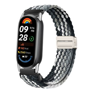 �y���������z[KeeFos] �o���h Xiaomi Smart Band 10/Smart Band 9/Smart Band 8 �Ή� �����o���h �i�C�����f�� ���C�o�b�N�� �}�O�l�b�g���o�b�N�� �ւ��x���g �݊��� �L�k�� �T�C�Y���� �҂݃u���X���b�g ��
