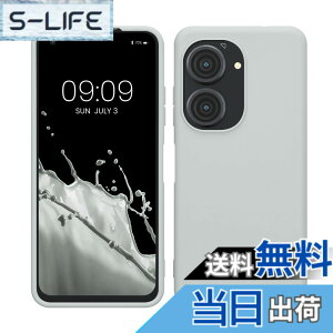 �y���������zkwmobile �X�}�z�P�[�X ASUS Zenfone 10 / Zenfone 9�Ή� �P�[�X - �ϏՌ� ����~�� �\�t�g TPU �V���R�� - �ԐF �F�F�N�[�� �~���g