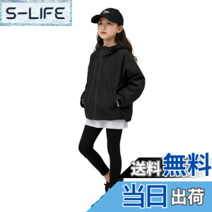�y���������z[EnDast] �E�B���h�u���[�J�[ �L�b�Y �h�� ���� �t�[�h�t�� �A�E�^�[ �؍��q���� �j�̎q ���̎q �t�H�~ 110cm 120cm 130cm 140cm 150cm 160cm 170cm_338_ �F�F�u���b�N�A�T�C�Y�F110