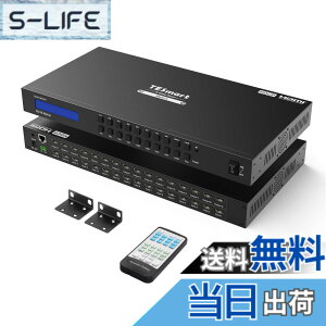 �y���������zTESmart HDMI �}�g���b�N�X 4K EDID�@�\ ��PC���� HDMI �ؑ֊�