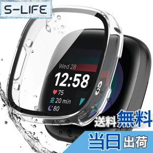 �y���������zBOOLINN For Fitbit sense2 �J�o�[/Fitbit versa4 �J�o�[ 3D���p�G�b�W �����^ PC+�K���X�f�� ��̌^ �t�@�[�E�F fitbit sense2 �P�[�X/fitbit versa4 �P�[�X �Ή� �����ߗ� �L�Y�h�~ �w��h�~ �ȒP��