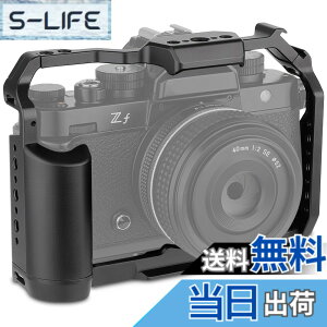 �y���������zLEFTFOTO �J�����P�[�W Nikon Z f�p �n���h���O���b�v�t�� �J�����ی�t���[�����O Arca�x�[�X�t�� �r�f�I�P�[�W DJI RS�X�^�r���C�U�[�Ή� - Vlog�r�f�I�B�e�p �F�F�u���b�N