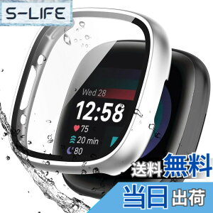 �y���������zBOOLINN For Fitbit sense2 �J�o�[/Fitbit versa4 �J�o�[ 3D���p�G�b�W �����^ PC+�K���X�f�� ��̌^ �t�@�[�E�F fitbit sense2 �P�[�X/fitbit versa4 �P�[�X �Ή� �����ߗ� �L�Y�h�~ �w��h�~ �ȒP��