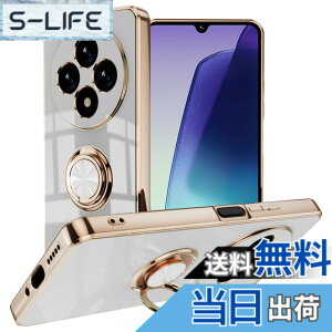 �y���������zLuFiYa �P�[�X �����O�t�� �J�o�[ TPU�f�� �X�^���h�@ �X�}�z�P�[�X �y�� �ϏՌ� ���� �C�菝�h�~ �����h�~ �ԍڃz���_�[ 360°��] �P�[�X �F�F�z���C�g�A�T�C�Y�FXiaomi Redmi 14C