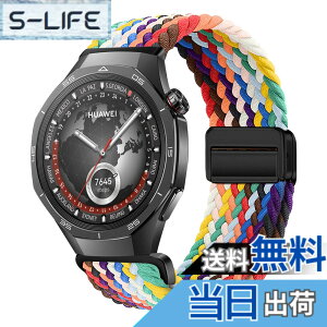 �y���������z[KeeFos] �o���h Huawei Watch GT6 Pro 46mm/GT6 46mm/GT5 Pro/GT5/GT4/GT3(46 mm) �Ή� �����o���h �i�C�����f�� ���C�o�b�N�� �}�O�l�b�g���o�b�N�� �ւ��x���g Huawei Watch Ultimate 2/4Pro 48mm/5/4/3Pro(46 mm)
