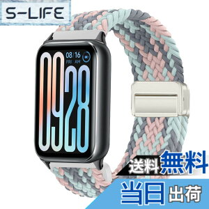 �y���������z[KeeFos] �o���h Xiaomi Smart Band 10 Pro/9 Pro/8 Pro/Redmi Watch 6/Redmi Watch 5/4 �Ή� �����o���h �i�C�����f�� ���C�o�b�N�� �}�O�l�b�g���o�b�N�� �ւ��x���g �݊��� �L�k�� �T�C�Y���� �F�F