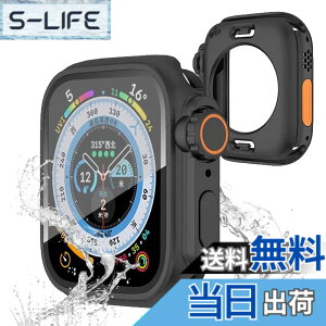 �y���������zTOORQR �Ή� Apple Watch Series 6/5/4/SE2/SE (40mm) �A�b�v���E�H�b�` �J�o�[360°�h���P�[�X ���b��Ultra��̌^ PC+�K���X�f�� �S�ʕی� �ϏՌ� �����ȒP Apple Watch�ی�J�o�[ �F�F�u���b�N�A�T
