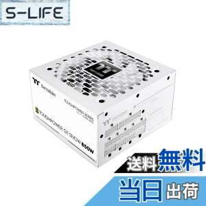 �y���������zThermaltake TOUGHPOWER GT ATX 3.1/PCI Express 5.1�Ή� 80PLUS GOLD PC�d�����j�b�g �F�F�z���C�g�A�T�C�Y�F850W