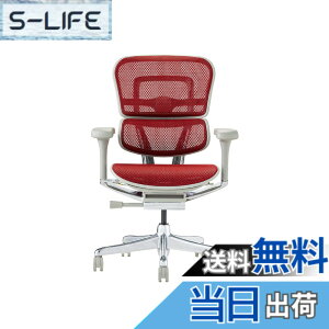 �y���������z�G���S�q���[�}��2(Ergohuman2) �I�t�B�X�`�F�A �F�F�t���[��:GRAY / ���b�V��:RED�A�T�C�Y�F���[�^�C�v