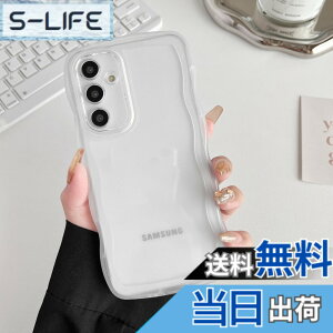 �y���������zZTOFERA Clear Wave Frame Case for Samsung �F�F�����A�T�C�Y�FSamsung S25�p