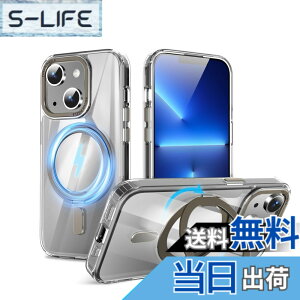 �y���������zMagSafe�Ή��P�[�X 360°���R��]�X�^���h �ϏՌ��� �����O�t�� ���G��ǂ� �S�ʕی� �h�o �F�F����+�f�U�[�g�`�^�j�E���A�T�C�Y�FiPhone 13/14 �p