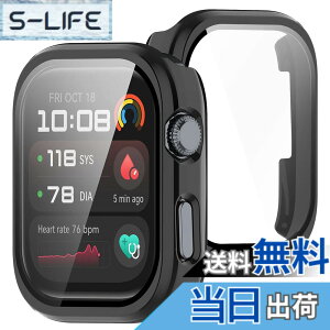 �y���������zBUITFOU For HUAWEI Watch D2 �J�o�[ D2 �P�[�X �����^ PC+�K���X�f�� ��̌^ �t�@�[�E�F�C D2 �P�[�X�Ή� �S�ʕی� �����^ �����ȒP �ϏՌ� �����ߗ� �w��h�~ ���h�~ �F�F�u���b�N