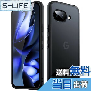 �y���������zJETech �}�b�g�P�[�X Google Pixel 7a / 8a / 9a�p �����^ �������}�b�g���w�ʃJ�o�[ �w��h�~ �F�F�u���b�N�A�T�C�Y�FPixel 9a