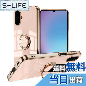 �y���������zLuFiYa �P�[�X �����O�t�� �J�o�[ TPU�f�� �X�^���h�@ �X�}�z�P�[�X �y�� �ϏՌ� ���� �C�菝�h�~ �����h�~ �ԍڃz���_�[ 360°��] �F�F�s���N�A�T�C�Y�FSamsung Galaxy A25 5G