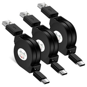�y���������zViviber USB Type-C ����莮�[�d�P�[�u���^�C�v c �X�}�zusb�P�[�u�� �[�d�R�[�hUSB 2.0 �P�[�u�� iPhone16/15 Sony Xperia�ALG�AGalaxy�AiPad�AiQOS�ANexus 5X/ 6P �A���h���C�h���@��Ή� �u���b�N 