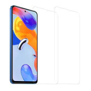 �y���������zHUAKE 2���Z�b�g ���{�f�ލ̗p ��p �K���X�t�B���� �F�F�����A�T�C�Y�Fredmi note 11 Xiaomi Redmi Note 11