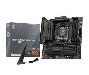 �y���������zMSI B850 AMD Ryzen 9000/8000/7000�V���[�Y(AM5)�Ή� �}�U�[�{�[�h �F�F�u���b�N///�z���C�g�A�T�C�Y�FMicro-ATX
