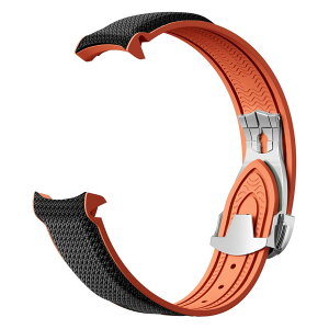 �y���������z[Jumpsunfun] 20mm ���v�o���h for Omega X Swatch Speedmaster MoonSwatch �I���K�ƃX�E�H�b�` �X�s�[�h�}�X�^�[ ���[���X�E�H�b�`�p �V���R�����v�x���g D�o�b�N�� �F�F�u���b�N/�I�����W
