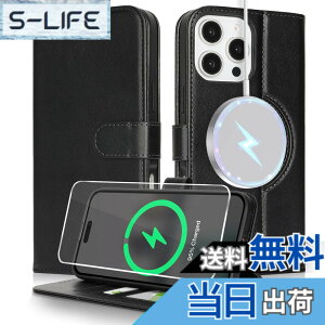 �y���������zSZBQBmagsafePW for iPhone16 leather case �F�F�u���b�N�A�T�C�Y�FiPhone 16 Pro