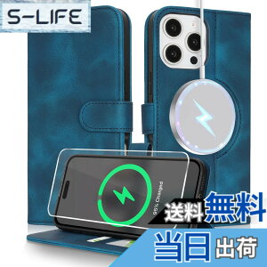 �y���������zSZBQBmagsafeFG for iPhone16 leather case �F�F�u���[�A�T�C�Y�FiPhone 16 Pro