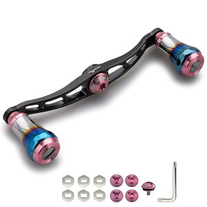 �y���������zHEIGHTEN V2.0 90mm/105mm/115mm �x�C�g ���[�� �n���h�� �V�}�m(shimano) �_�C��(daiwa) �A�u�K���V�A(abu) �ʗp �x�C�g���[�� �p �q��A���~�� Aurora Series �F�FV2.0 - 115mm - �u���b�N�����s���N