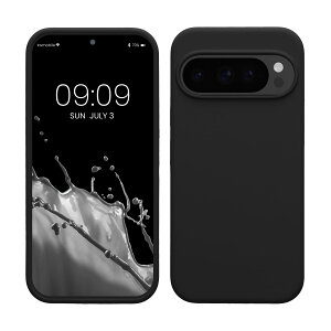 �y���������zkwmobile �X�}�z�P�[�X Google Pixel 10 / Pixel 10 Pro�Ή� �P�[�X - TPU ���L�b�h �V���R�� �J�o�[ - �ϏՌ� ���h�~ �T���T�� Case ���F �F�F�u���b�N�A�T�C�Y�FPixel 10 / Pixel 10 Pro