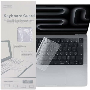 �y���������zBLOOPIC [���{��JIS�z��] �L�[�{�[�h�J�o�[ For MacBook Pro M4/M3/M2/M1 14/16 (2024) & MacBook Air 13/15 (2024) ��p �h���h�o �p�\�R�� �ɔ� ���� �ی�t�B���� �F�Ftransparent�A�T�C�Y�FMacBook Pro/Air 13