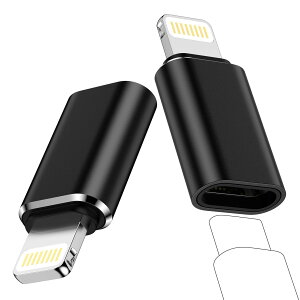 �y���������zUSB C - ���C�g�j���O�A�_�v�^ typec lightning �ϊ�3A �}���[�d �����f�[�^�]�� �F�F�u���b�N