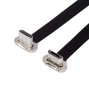 �y���������zCablecc USB-C USB 2.0 Type-A - USB 2.0 Type-A & Type-B & Micro & Mini USB�f�[�^�t���b�g�X����FPC�P�[�u�� �F�F�u���b�N�A�T�C�Y�F16cm