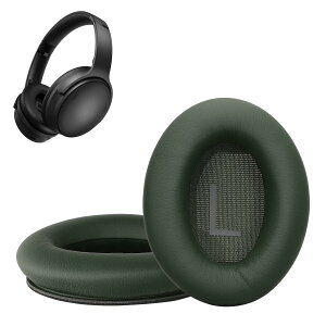 �y���������zkwmobile 2x �w�b�h�z���J�o�[ Bose QuietComfort 45 / QC45 / SC�Ή� �����p�C���[�p�b�h - �N�b�V���� PU���U�[ ���F �F�F�[�ΐF