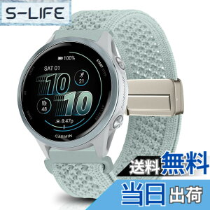 �y���������z[KeeFos] 20mm �o���h Garmin(�K�[�~��) Garmin Forerunner 170/170 Music 70/Approach J1/Forerunner 570 42mm/165/245/645/Approach S50/S44�Ή� �����o���h �i�C�����f�� ���C�o�b�N�� �}�O�l�b�g���o�b�N�� �ւ�