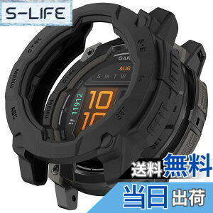 �y���������zHeeNia Garmin �Ή� �P�[�X �V���R���ގ� �ی�P�[�X �J�o�[ �Ռ��z�� ���y�� �_�� �Ռ��h�~ �C�菝�h�~ �ی�J�o�[�p �F�F�u���b�N�A�T�C�Y�FGarmin Instinct 3 50mm