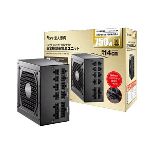 �y���������z���l�u�� �d�����j�b�g W �d�� 80 PLUS PC�d�� �F�F�u���b�N�A�T�C�Y�F4. 750W/�S�[���h/�t���v���O�C��/��