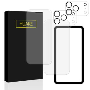 �y���������zHUAKE 2���Z�b�g ���{�f�ލ̗p ��p �K���X�t�B���� �F�F�����A�T�C�Y�F2DMSiPhone17Pro
