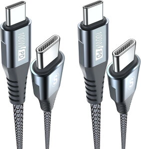 �y���������zUSB C�P�[�u��100W�y2�{�Z�b�g,PD�}���[�d5A�z,Sweguard �^�C�vc �P�[�u�� iPhone15 16�[�d���[�Ԃ�,�A�C�t�H��15 16,��phone16 15 pro Max,Macbook/iPad Pro/Air/Mini6,Samsung Galaxy S24/ S23/S22/S21/S20,Sony,Pixel