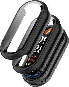 �y���������z�y2�Z�b�g�zXiaomi Smart Band 10 �p �P�[�X �ی�J�o�[ ��̌^ �y�� PC�f�� + �����K���X �X�}�[�g�o���h�p �t�B������̌^�J�o�[ �S�ʕی� ���h�~ �Ռ��z�� ������ �w��h�~ ���t