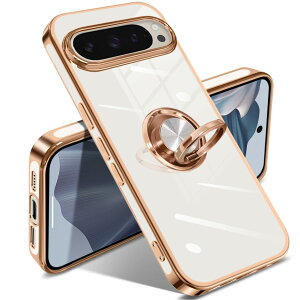�y���������zGoogle Pixel 10/10 Pro �P�[�X �����O �s�N�Z��10/10 Pro �J�o�[ �����O�t�� �l�C �ϏՌ� �ČRMIL�K�i ���^���b�N�Ȏ��� TPU �y�� �g�уJ�o�[ �X�^���h�@�\ �ԍڃz���_�[�Ή� 360°��] �w��