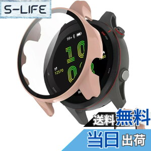 �y���������zINIAYOH For Garmin Forerunner 265/265 Music �J�o�[ �K�[�~�� Forerunner 265/265 Music �ی�P�[�X �����K���X�t�B����+���ϏՌ�PC�t���[�� ���˒ጸ �w��h�~ �y�ʃX�����݌v �F�F�s���N
