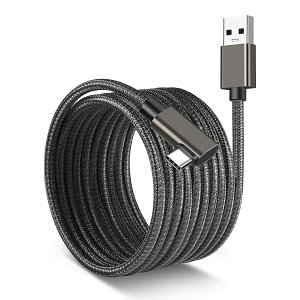 �y���������zAkkerds L���^ Link�P�[�u�� USB-C �C���^�[�t�F�[�X 3m�� PD60W/3A �Ή��}���[�d USB3.0 5Gbps �`�����x �e�� Type-C �C���^�[�t�F�[�X�Ή� VR�C���z���y�r�f�I�o�͔�Ή��z