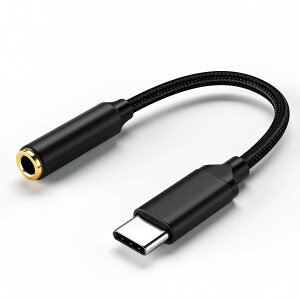 �y���������zUSB-C �C���z���W���b�N �ϊ� 3.5mm �ϊ� �^�C�vc �u���b�N/�V���o�[�O���[ �݊��� DAC���� Hi-Fi���� 24bit/96KHz�n�C���]�����Ή� �i�C���������P�[�u�� ���ʒ��� �ʘb ���y�Đ��\ IPh