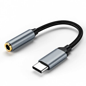 �y���������zUSB-C �C���z���W���b�N �ϊ� 3.5mm �ϊ� �^�C�vc �u���b�N/�V���o�[�O���[ �݊��� DAC���� Hi-Fi���� 24bit/96KHz�n�C���]�����Ή� �i�C���������P�[�u�� ���ʒ��� �ʘb ���y�Đ��\ IPh