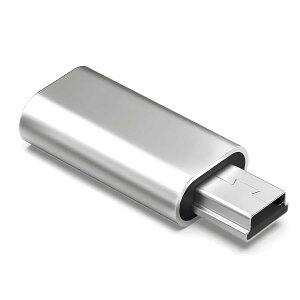 �y���������zUSB C to �~�jUSB �ϊ��A�_�v�^ �V���o�[/�u���b�N �[�d���f�[�^�]���Ή� ���}���p �]������ ���X�ጸ USB Mini-B�I�X�ϊ� �R���p�N�g�݌v �F�F�V���o�[x 1