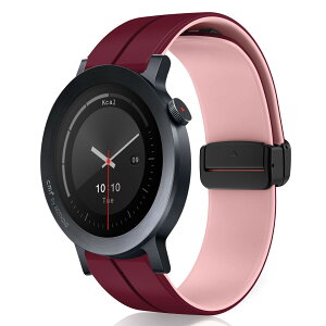 �y���������z[KeeFos] 22mm �o���h CMF by Nothing Watch 3 Pro/CMF by Nothing Watch Pro 2 �Ή� �����o���h �V���R���f�� ���C�o�b�N���t�� �}�O�l�b�g���o�b�N�� �ւ��x���g �_�炩�� �X�g���b�v �����\ �X