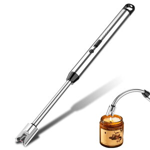 �y���������zGeeRic �v���Y�}���C�^�[ �d�q���C�^�[ USB-TypeC �[�d���C�^�[ �L�����h�����C�^�[ �΂��o�Ȃ� �΋N�������� �h�� �d�r�c�ʕ\�� ���� ���[�\�N BBQ ����Q�� �F�F�V���o�[360�x��]