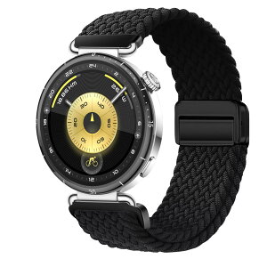 �y���������z[KeeFos] 18mm �o���h Huawei Watch GT6 41mm/GT5 Pro 42mm/GT5 41mm/GT4 41 mm/Huawei Watch 5 42mm �Ή� �����o���h �i�C���� �ґg �ւ��x���g ���C�o�b�N���t�� �}�O�l�b�g�� �����x���g �t�@�[�E�F�C 