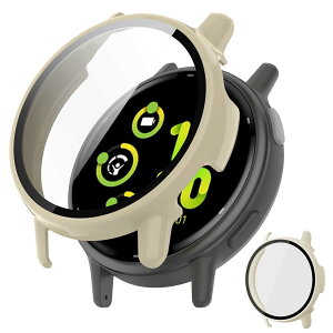 �y���������zJXRICH �Ή� Garmin Venu 3 �P�[�X �Ή� 45mm �y�� PC+�����K���X �K�[�~�� Venu3�p �ی�J�o�[ �����x �����ȒP �ϏՌ� �S�ʕی� venu 3 �p �J�o�[ 45mm �P�[�X�Ή� �F�F�z���C�g�A�T�C�Y�FGar