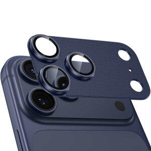 �y���������zYugujun �J�����t�B���� iPhone 17 Pro/17 Pro Max�p PU���U�[ �J�����ی� ��̌^ �S�ʕی� �F�F�f�B�[�v�u���[�A�T�C�Y�F�Ή�iPhone 17 Pro